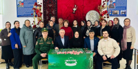 В Хучнинском лицее №1 состоялось открытие Парты Героя - Голос Табасарана