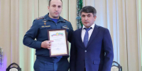 Пожарных Табасаранского района отметили наградами в честь 35-летия МЧС России - Голос Табасарана